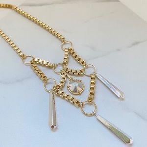 Gold and Silver Necklace